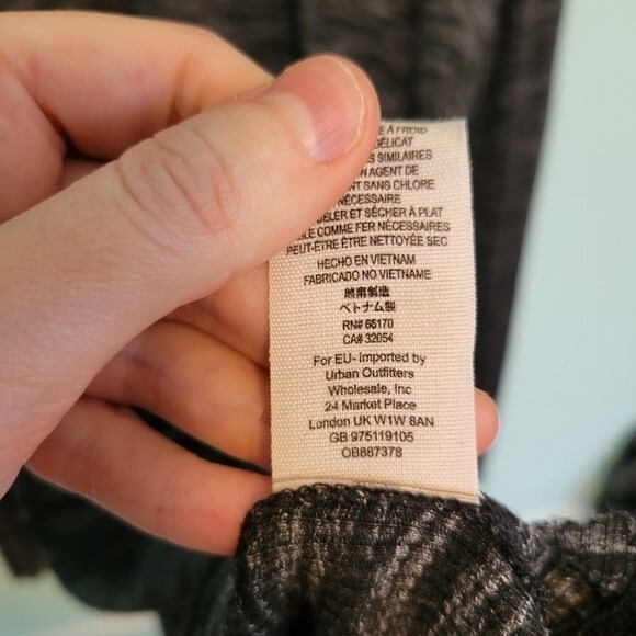 Free People Stonecold Ribbed Heathered Gray Mock Neck Tunic Top Size Large - Picture 7 of 9